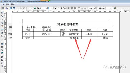 总舵主软件商品销售明细打印流程详解